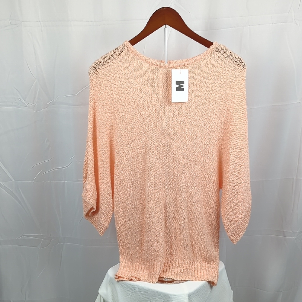 Staccato Peach Women's Crew Neck Sweater